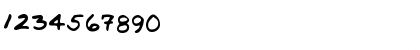 Download LEHN100 Regular Font Numeric Preview