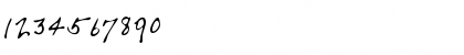 Download LEHN104 Regular Font Numeric Preview