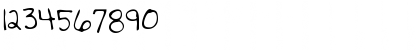 Download LEHN119 Regular Font Numeric Preview