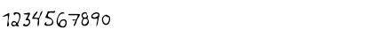 Download LEHN128 Regular Font Numeric Preview