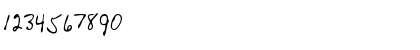 Download LEHN129 Regular Font Numeric Preview