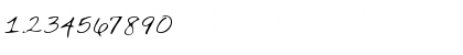 Download LEHN134 Regular Font Numeric Preview
