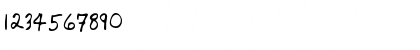 Download LEHN135 Regular Font Numeric Preview