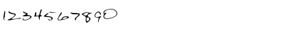 Download LEHN150 Regular Font Numeric Preview