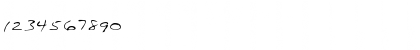 Download LEHN156 Regular Font Numeric Preview