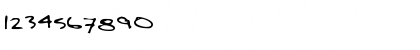 Download LEHN159 Regular Font Numeric Preview