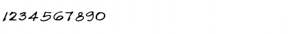 Download LEHN166 Regular Font Numeric Preview