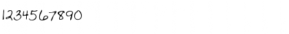 Download LEHN169 Regular Font Numeric Preview