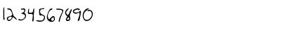 Download LEHN177 Regular Font Numeric Preview