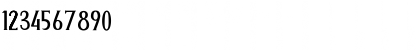 Download ANTENNA Regular Font Numeric Preview