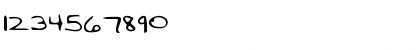 Download LEHN194 Regular Font Numeric Preview