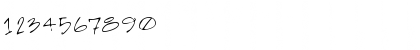 Download LEHN257 Regular Font Numeric Preview