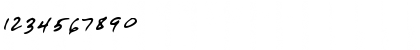 Download LEHN258 Regular Font Numeric Preview