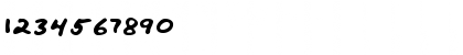 Download LEHN260 Regular Font Numeric Preview