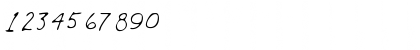 Download LEHN266 Regular Font Numeric Preview
