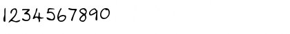 Download LEHN268 Regular Font Numeric Preview