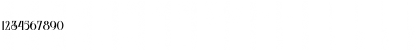 Download Arbatosh Regular Regular Font Numeric Preview