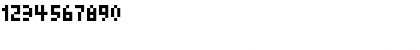 Download lest Regular Font Numeric Preview
