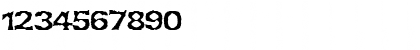 Download Lethargic (BRK) Regular Font Numeric Preview