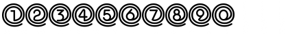 Download At The Midday Underline Demo Regular Font Numeric Preview