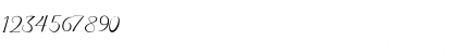 Download Austina Regular Font Numeric Preview