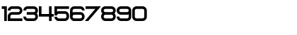 Download Ava Meridian Regular Font Numeric Preview