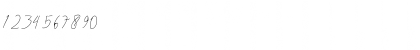 Download Bethany Script Regular Font Numeric Preview