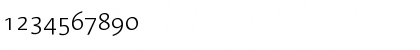 Download LTAromaSC Light Regular Font Numeric Preview