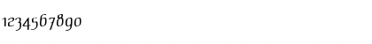 Download LinotypeMild Regular Font Numeric Preview