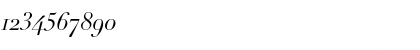 Download LinotypeDidotOldstyleFigures RomanItalic Font Numeric Preview