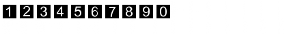 Download LTTapestry Quadrate Medium Font Numeric Preview