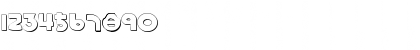 Download Lionel Shadow Regular Font Numeric Preview