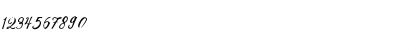 Download Brightside Typeface Regular Font Numeric Preview