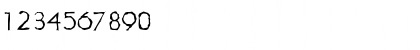 Download LiteraRandom Regular Font Numeric Preview