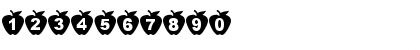 Download LMS Bobbing For Apples Regular Font Numeric Preview