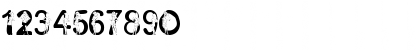 Download LMS Daphne Regular Font Numeric Preview