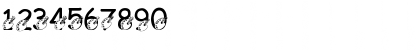 Download New Regular Font Numeric Preview