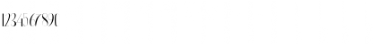 Download Buffalo Regular Font Numeric Preview