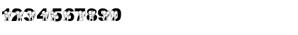 Download New Regular Font Numeric Preview