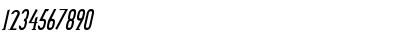 Download Locus Italic Font Numeric Preview