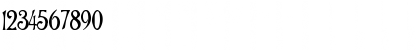 Download Long Regular Font Numeric Preview