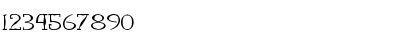 Download Louisbourg Regular Font Numeric Preview