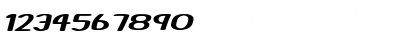 Download Certainly Italic Font Numeric Preview