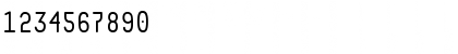 Download Belshaw Donut Robot Regular Font Numeric Preview