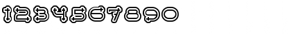 Download Belter Mega Outline ITC Regular Font Numeric Preview