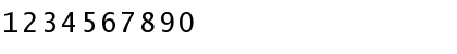 Download Lucida Becker Sans Typewr Regular Font Numeric Preview
