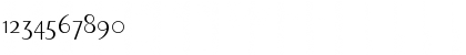 Download Luna ITC Light Font Numeric Preview