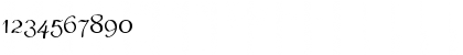 Download Bene Regular Font Numeric Preview
