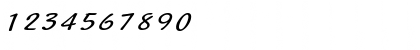 Download ManuscriptExtended Italic Font Numeric Preview
