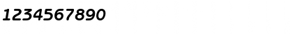 Download BenguiatGotITC Bold Italic Font Numeric Preview